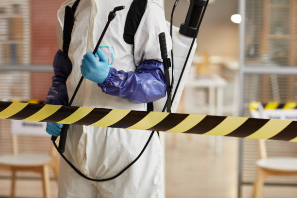 Professional Biohazard technician working in Salem, IN